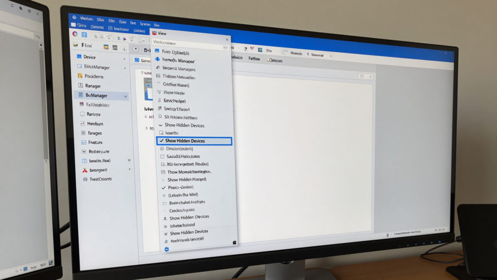 show hidden devices for bluetooth device missing from device manager windows 11